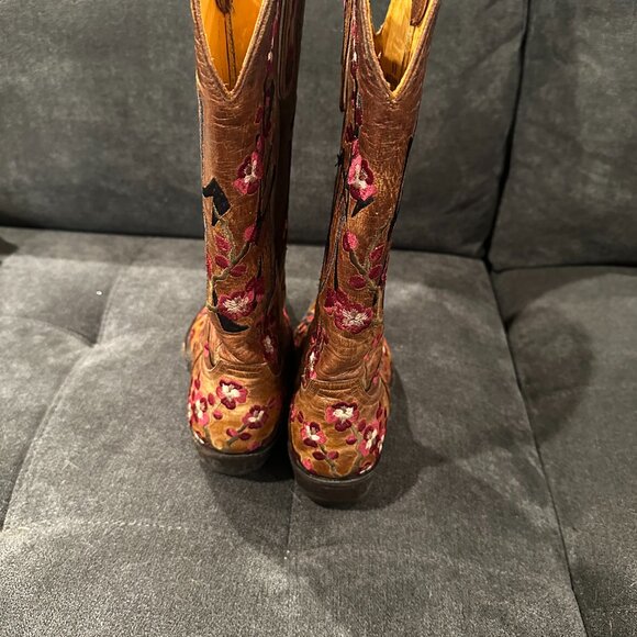 Old Gringo Cherry Blossom Joy Boots Size 6 - Picture 2 of 6